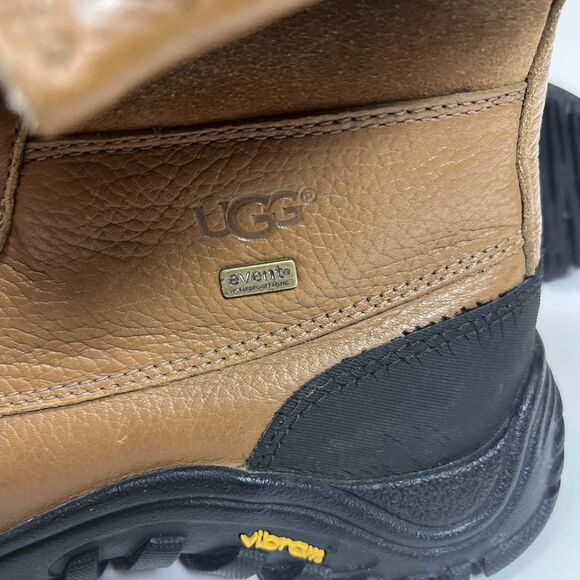 UGG Women's Adirondack II Snow Boots 5469 Chestnut Brown Size 6 - Picture 7 of 7